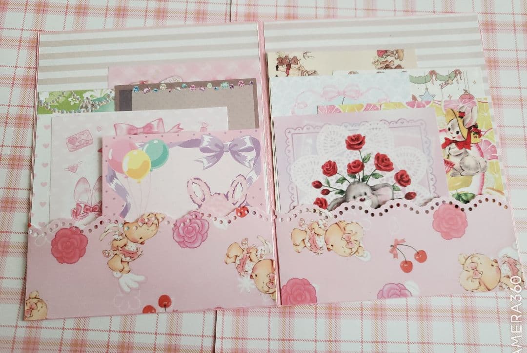 おすそ分けファイル　バラメモ　紙もの詰め合わせ