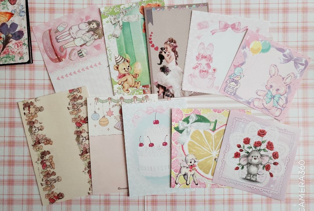 おすそ分けファイル　バラメモ　紙もの詰め合わせ