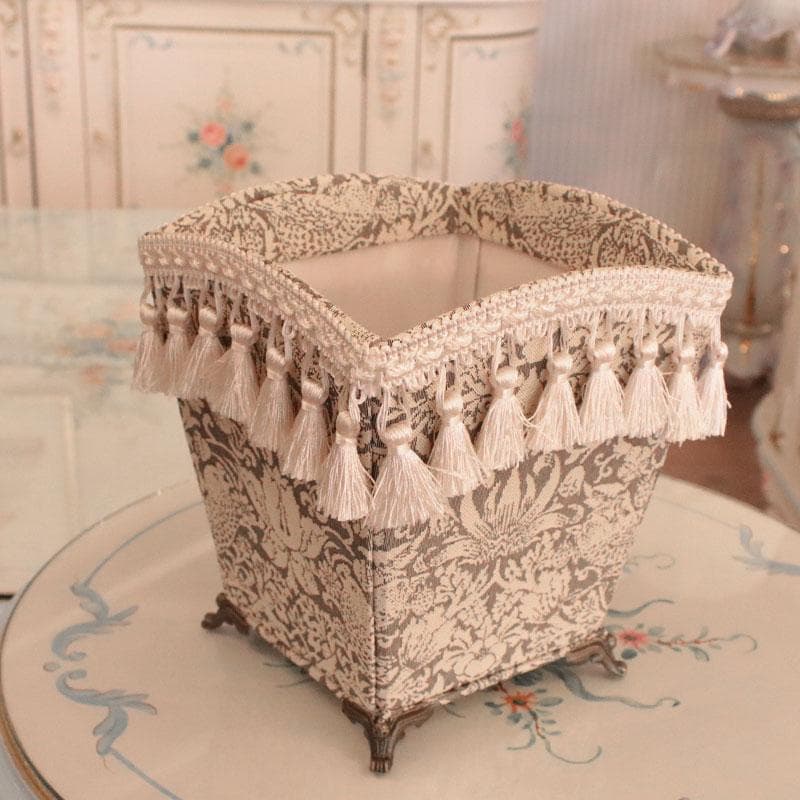 脚付ダストボックス マルチボックス タッセル ゴミ箱 140-236