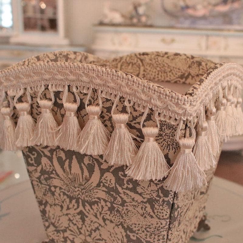 脚付ダストボックス マルチボックス タッセル ゴミ箱 140-236