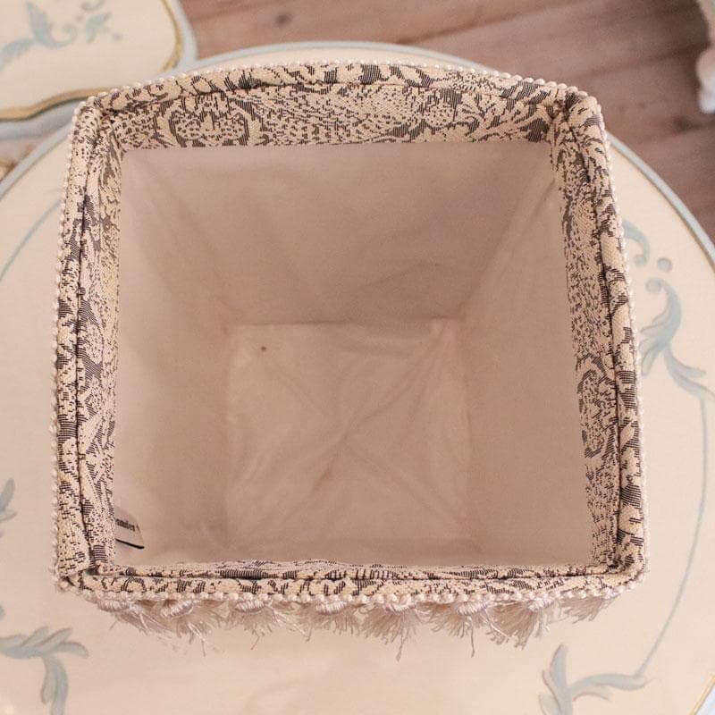 脚付ダストボックス マルチボックス タッセル ゴミ箱 140-236