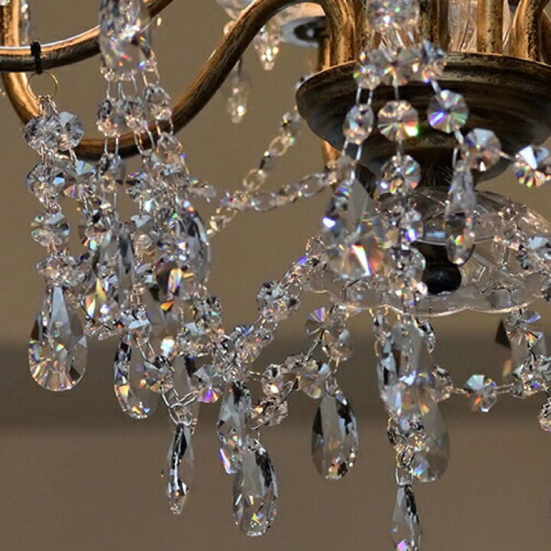 アスフォークリスタル使用 Build　ビルド 9灯シャンデリアGD