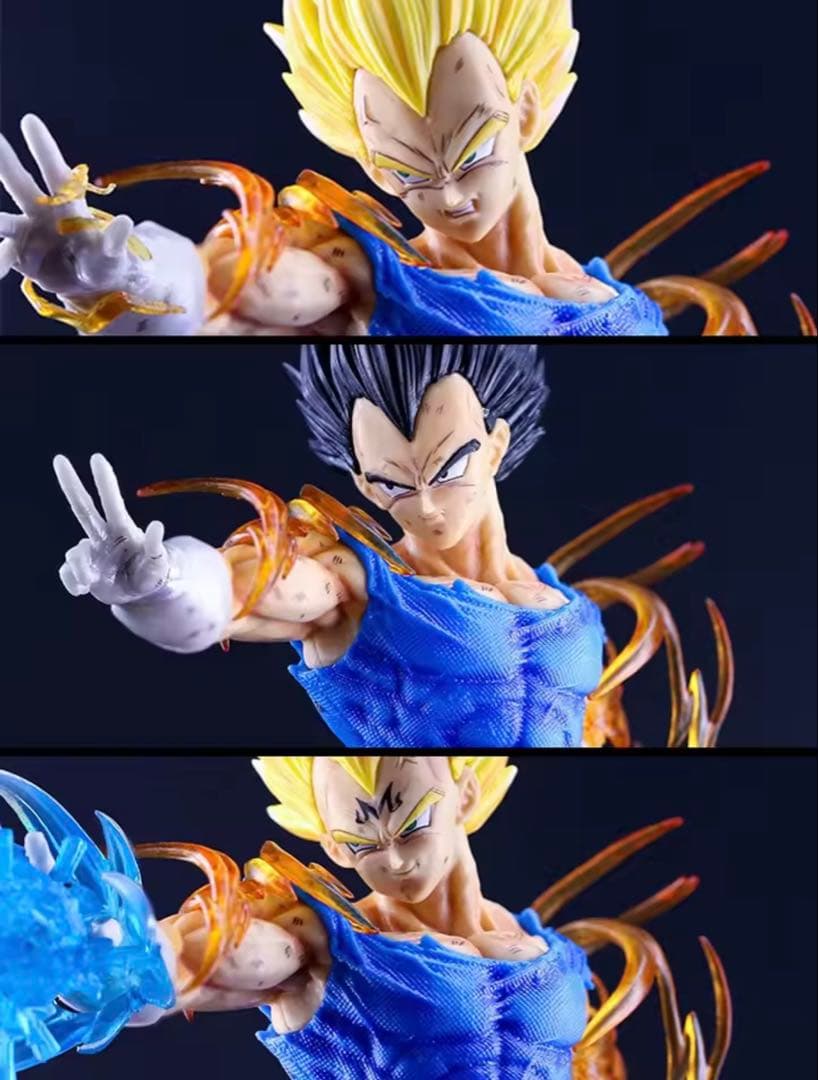ドラゴンボール　魔神ベジータ　フィギュア　ガレージキット　41cm ヘッド交換可