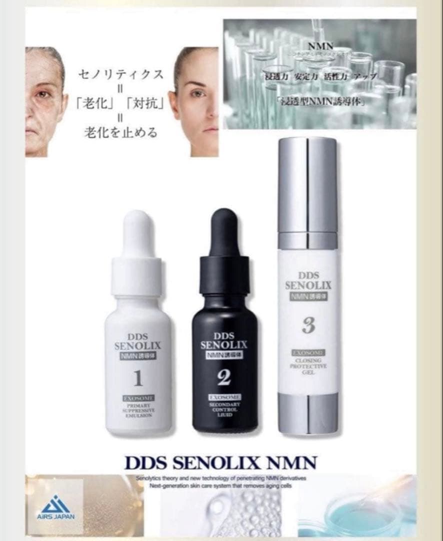 DDS SENOLIX NMN セノリックス　エヌエムエヌ　システム美容液　新品