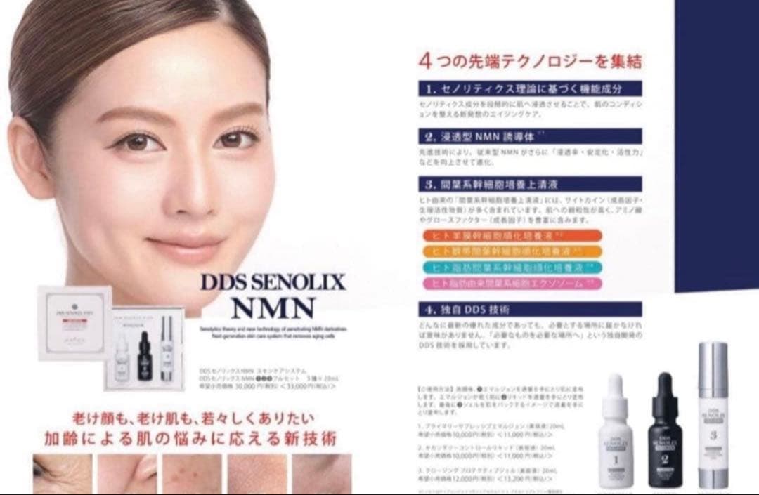 DDS SENOLIX NMN セノリックス　エヌエムエヌ　システム美容液　新品