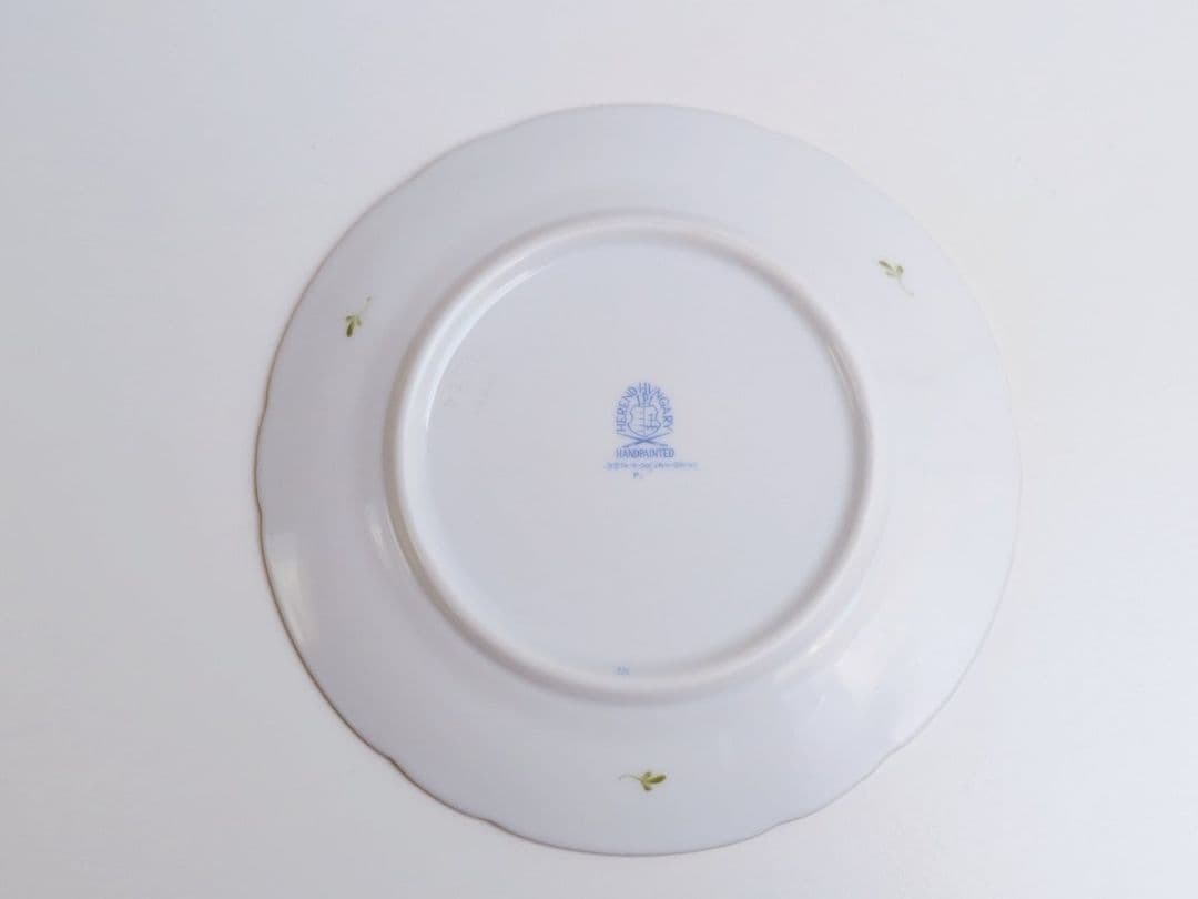 希少品✩ヘレンド　ウィーンの薔薇　ゴールド　トリオ