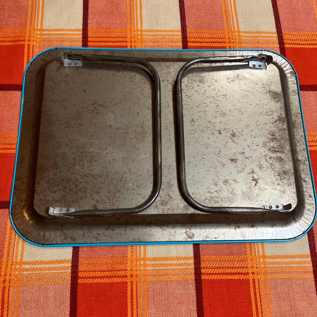 ビンテージ　スマーフ　ブリキテーブル　smurf