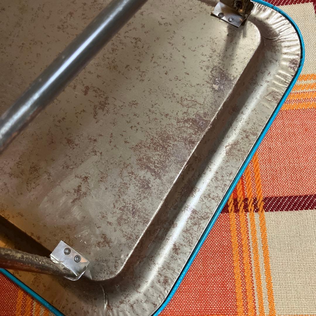 ビンテージ　スマーフ　ブリキテーブル　smurf