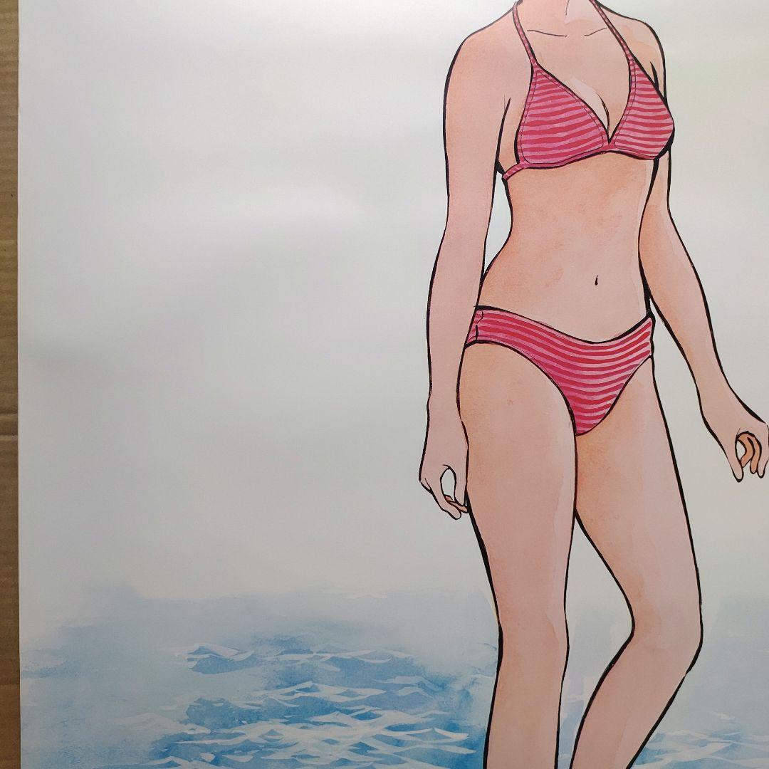 みゆき／音楽編 あだち充 新品 特典ポスター 80年代当時物 アニメ 若松