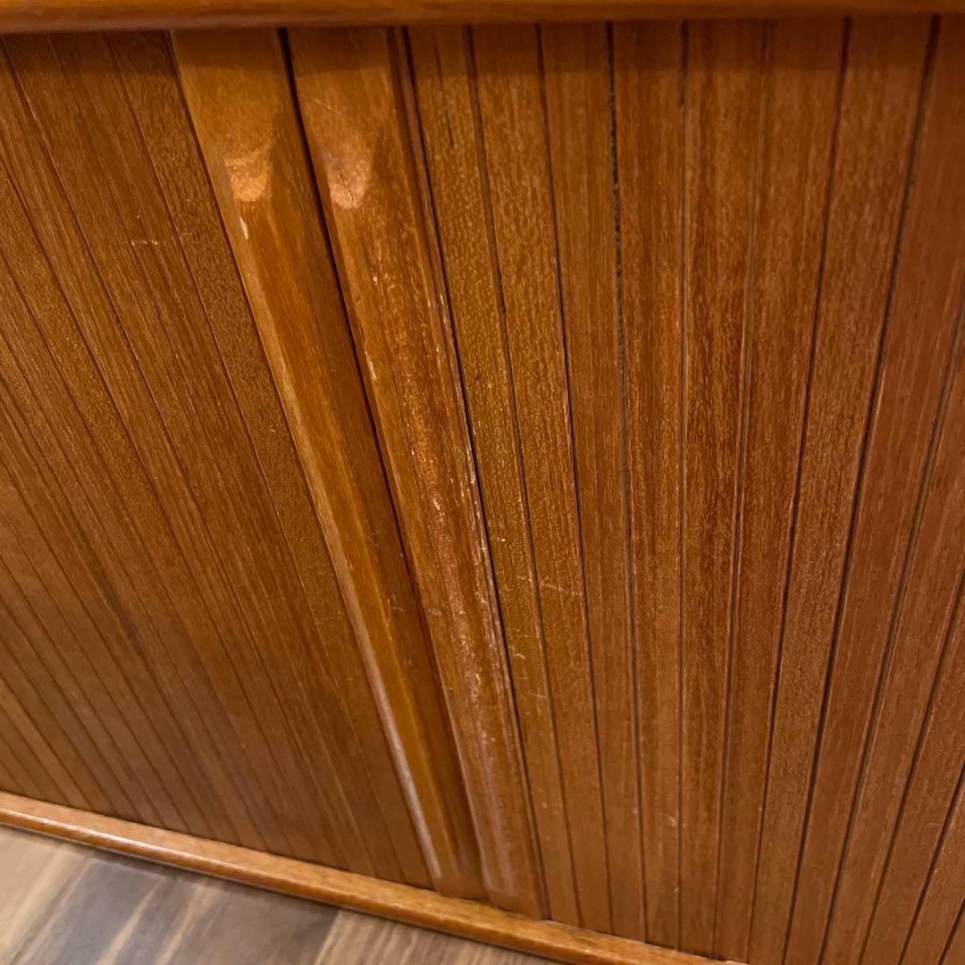 キャビネット　蛇腹　スライド