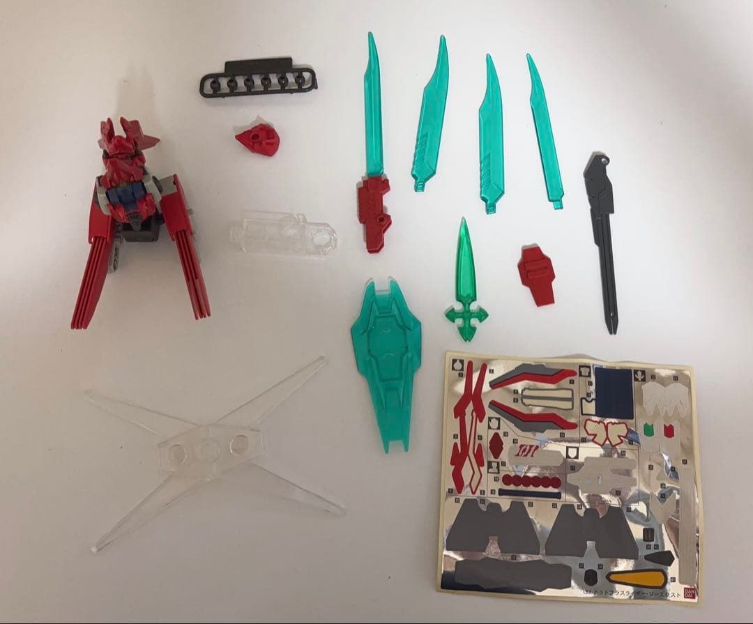 ダンボール戦機 LBX ドットブラスライザー・ジーエクスト 作りかけ