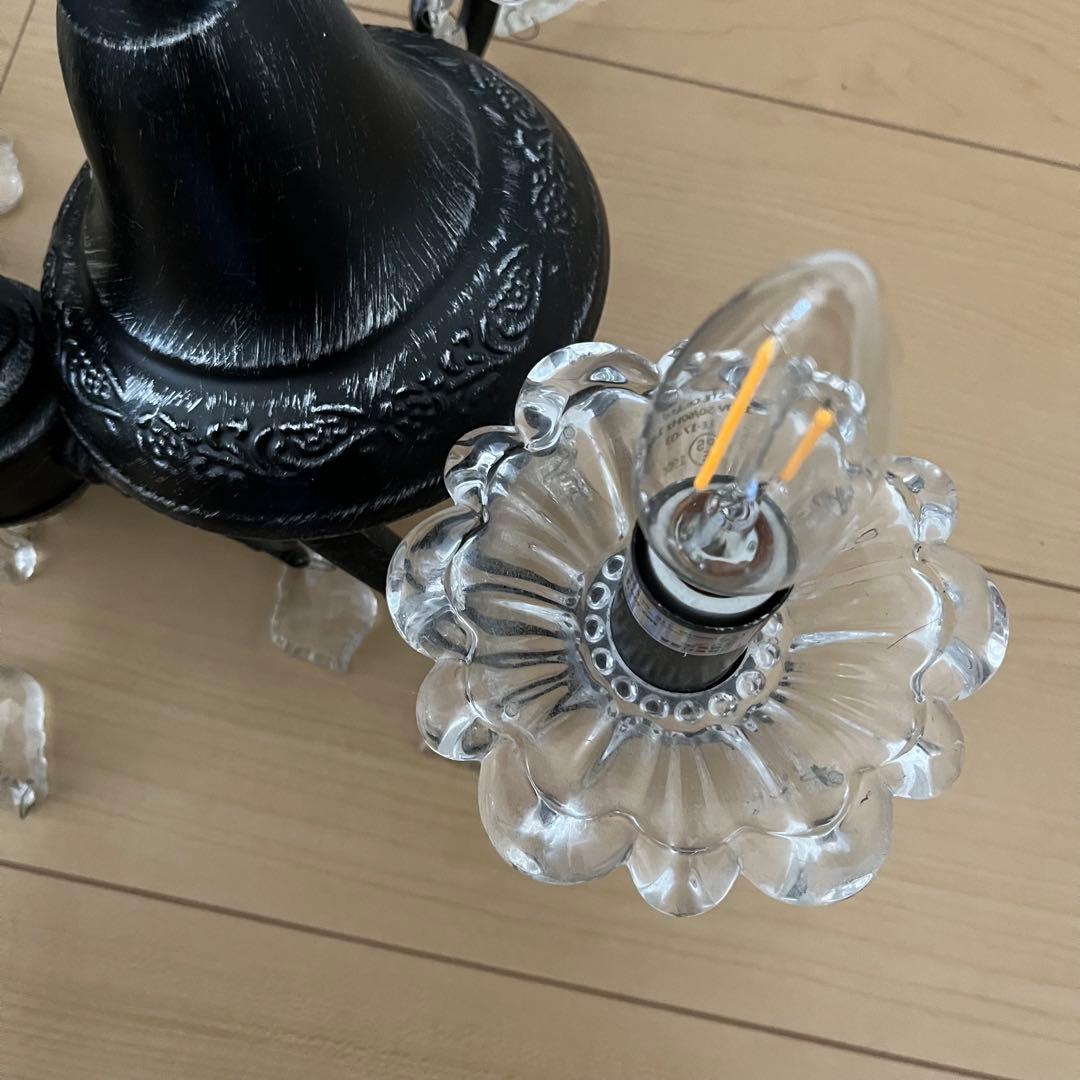 Rico　サラグレース　アンティーク調　シャンデリア　5灯