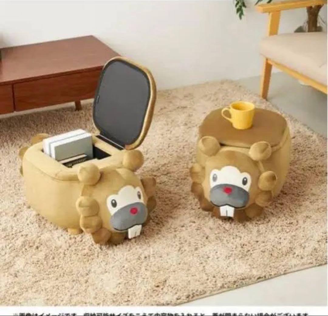 ポケモンスツール　ビッパ（オスのすがた）