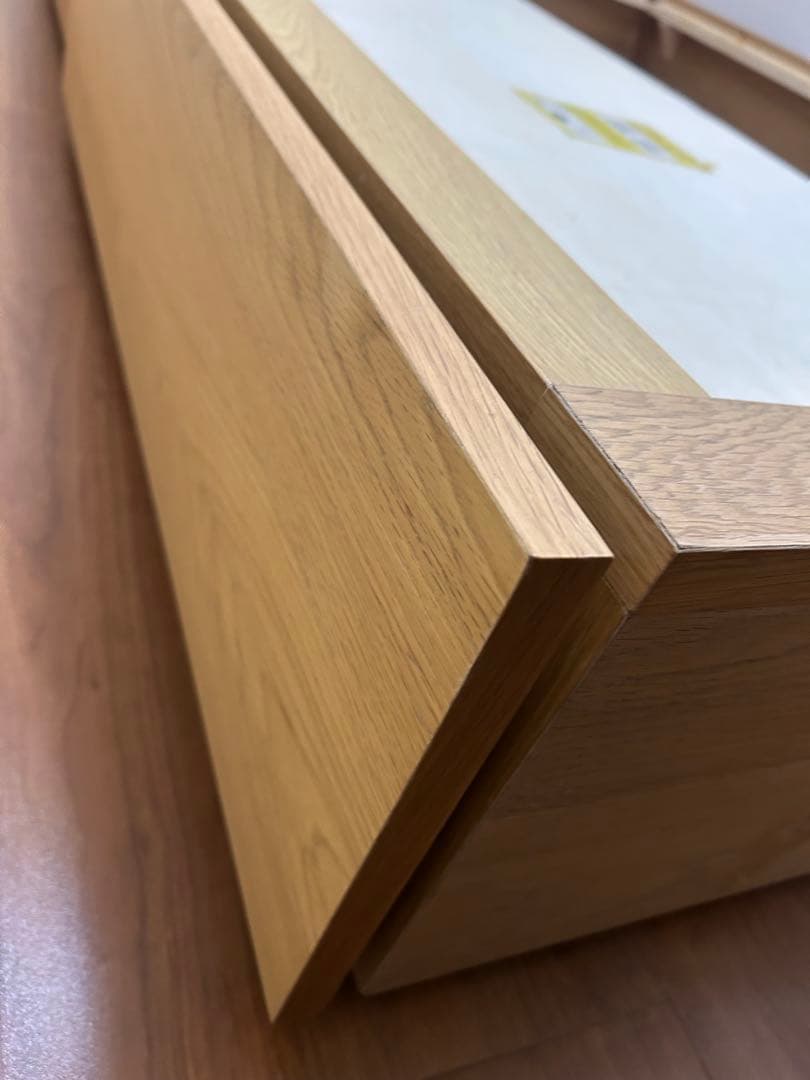 無印良品　収納ベッド・ダブル・オーク材