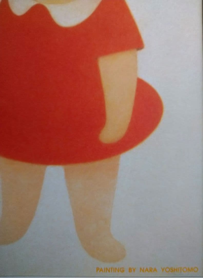 奈良美智 2002年制作「MITARI」オリジナルフライヤーの額装 - メルカリ