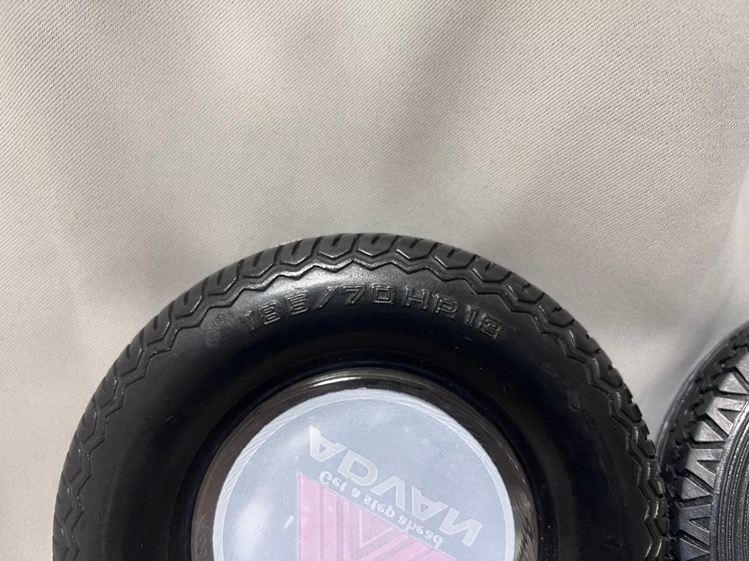 アドバン　ADVAN ヨコハマ　横浜　エッソボーイ　灰皿　タイヤ　激レア　レトロ
