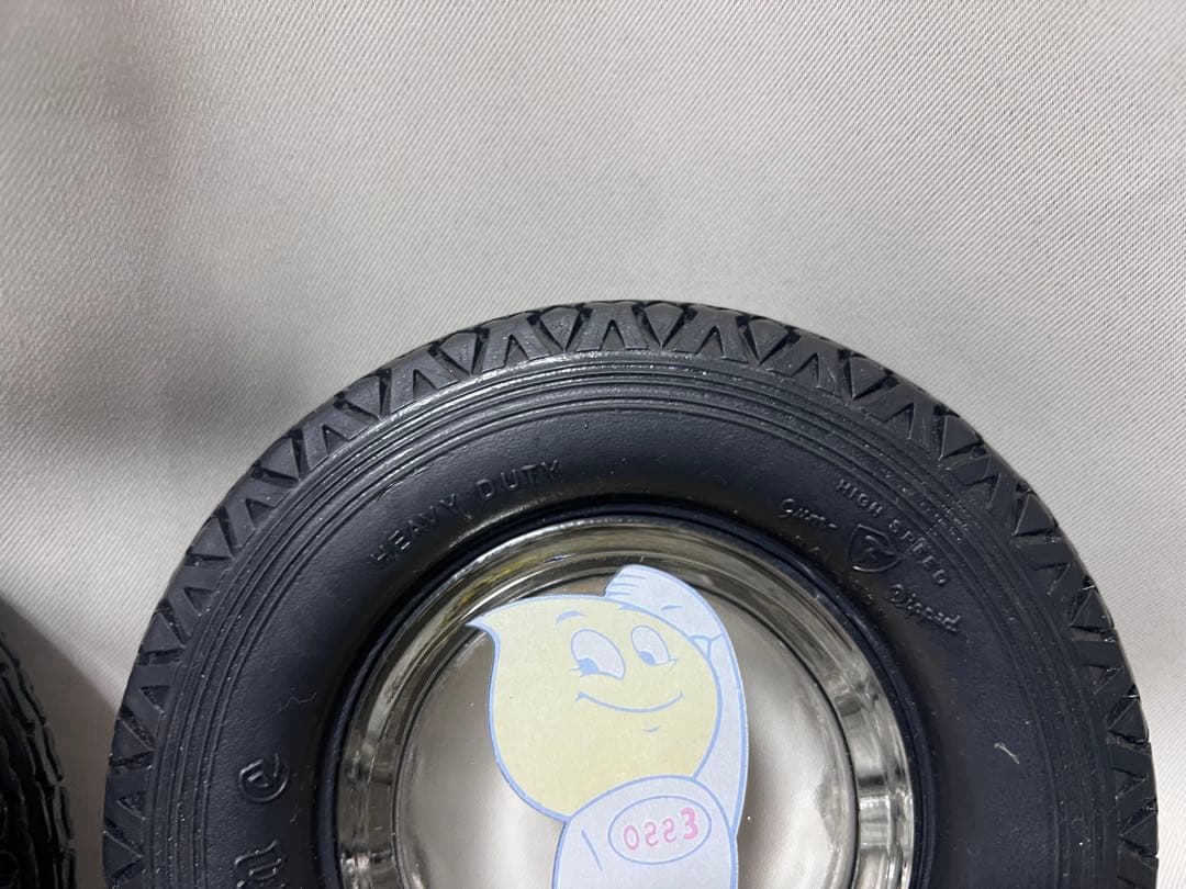 アドバン　ADVAN ヨコハマ　横浜　エッソボーイ　灰皿　タイヤ　激レア　レトロ