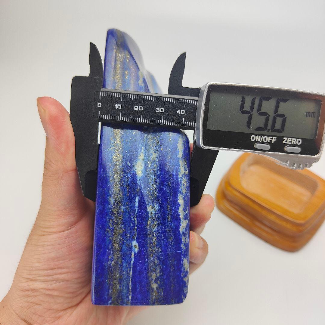 12.五爪の皇帝青金龍　風水開運画　伝統工芸　蒔絵　ラピスラズリ　原石　磨き石