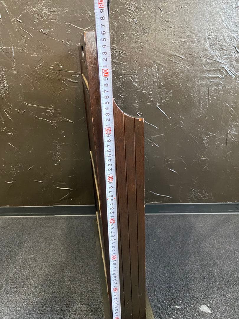 オールド　カリモク　本棚　ブックレット　スリッパ　ラック　ヴィンテージ 昭和