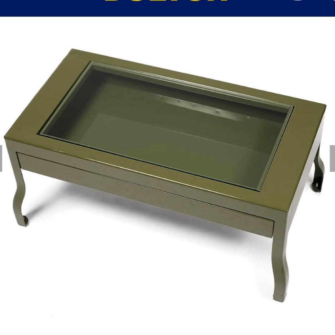 ダルトン　ローテーブル　オリーブ90