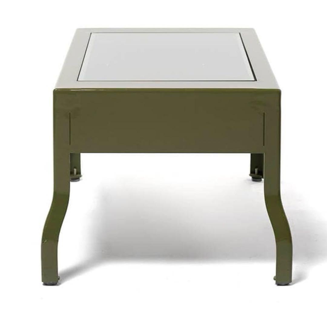 ダルトン　ローテーブル　オリーブ90