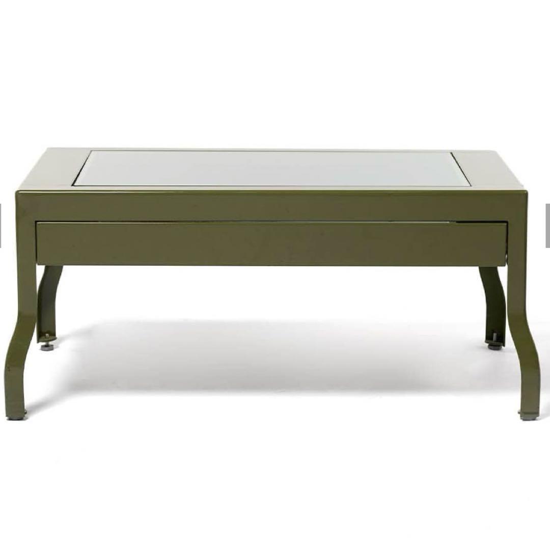 ダルトン　ローテーブル　オリーブ90