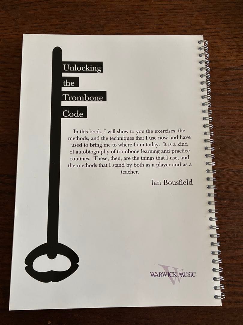 アンロッキング ザ トロンボーン コード バウスフィールド 教則本