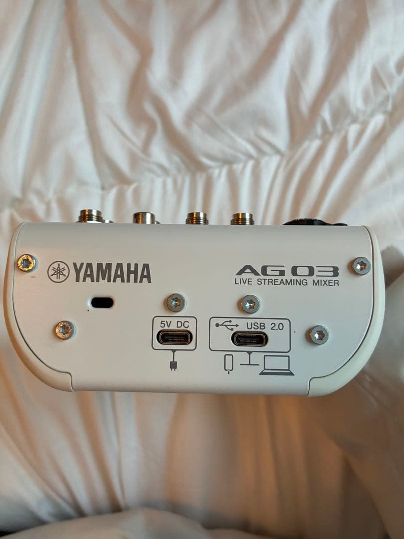 YAMAHA AG03 MK2 《オーディオケーブル付き》