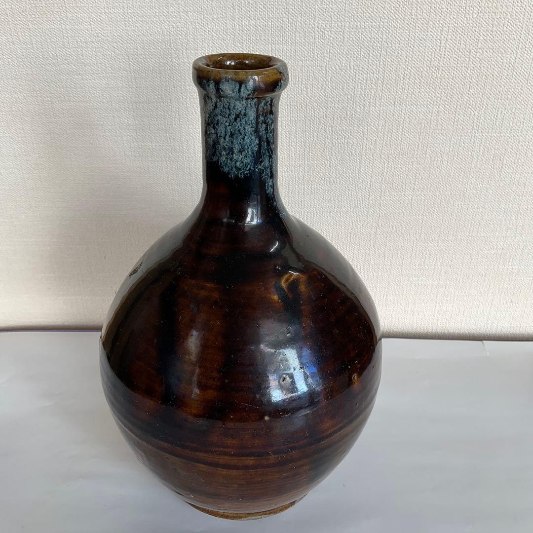 松代焼　褐釉白彩徳利　江戸時代後期〜明治時代頃 松代焼の徳利｜開運！なんでも鑑定団｜テレビ東京