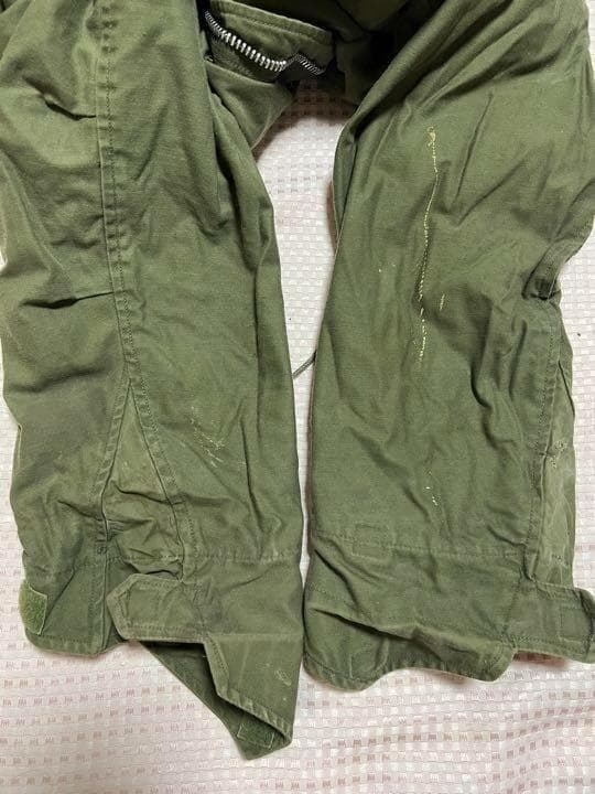 米軍 実物 M-65 ジャケット アルミジップ
