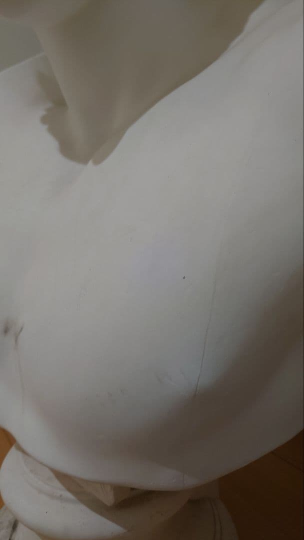 【中古品】石膏像　ヘルメス　胸像　中古品　デッサン用　スタジオ　オブジェ