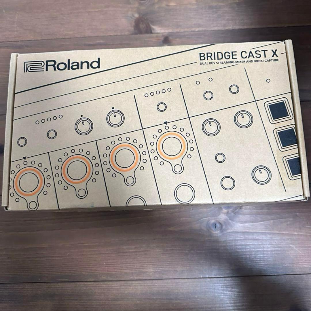 美品ローランド　デュアルバスゲーミングオーディオミキサーBRIDGECST X