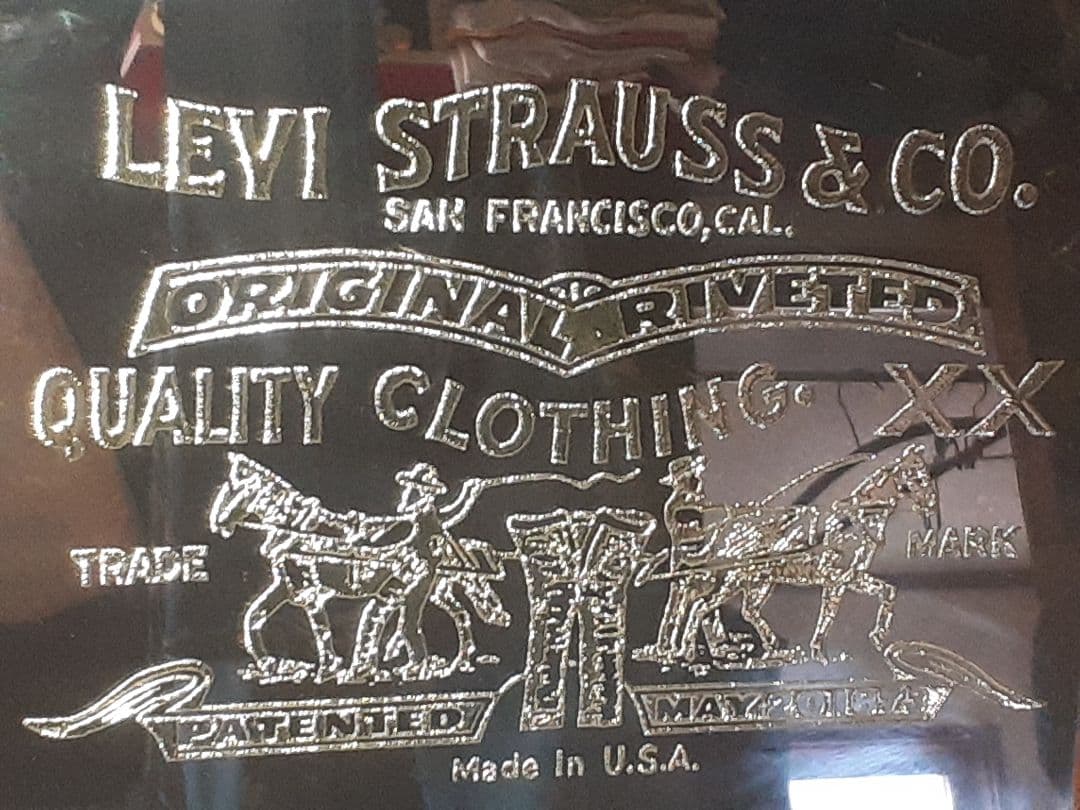 スペシャル 70's リーバイス パブミラー 当時物 オリジナル ヴィンテージ