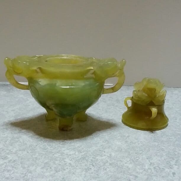 大明宣徳年製　香炉骨董ともう一つはわかりません。香炉二つセット