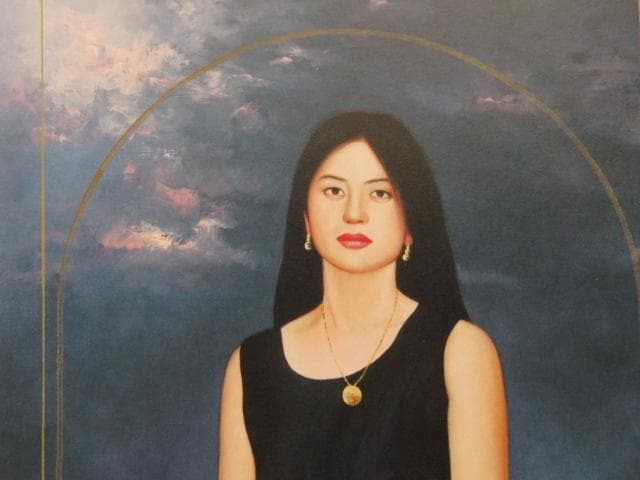 コルドバッチェ・マンスール、【M嬢】、希少な額装用画集より、新品額装付