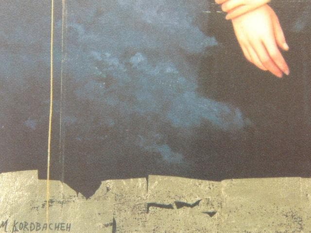 コルドバッチェ・マンスール、【M嬢】、希少な額装用画集より、新品額装付