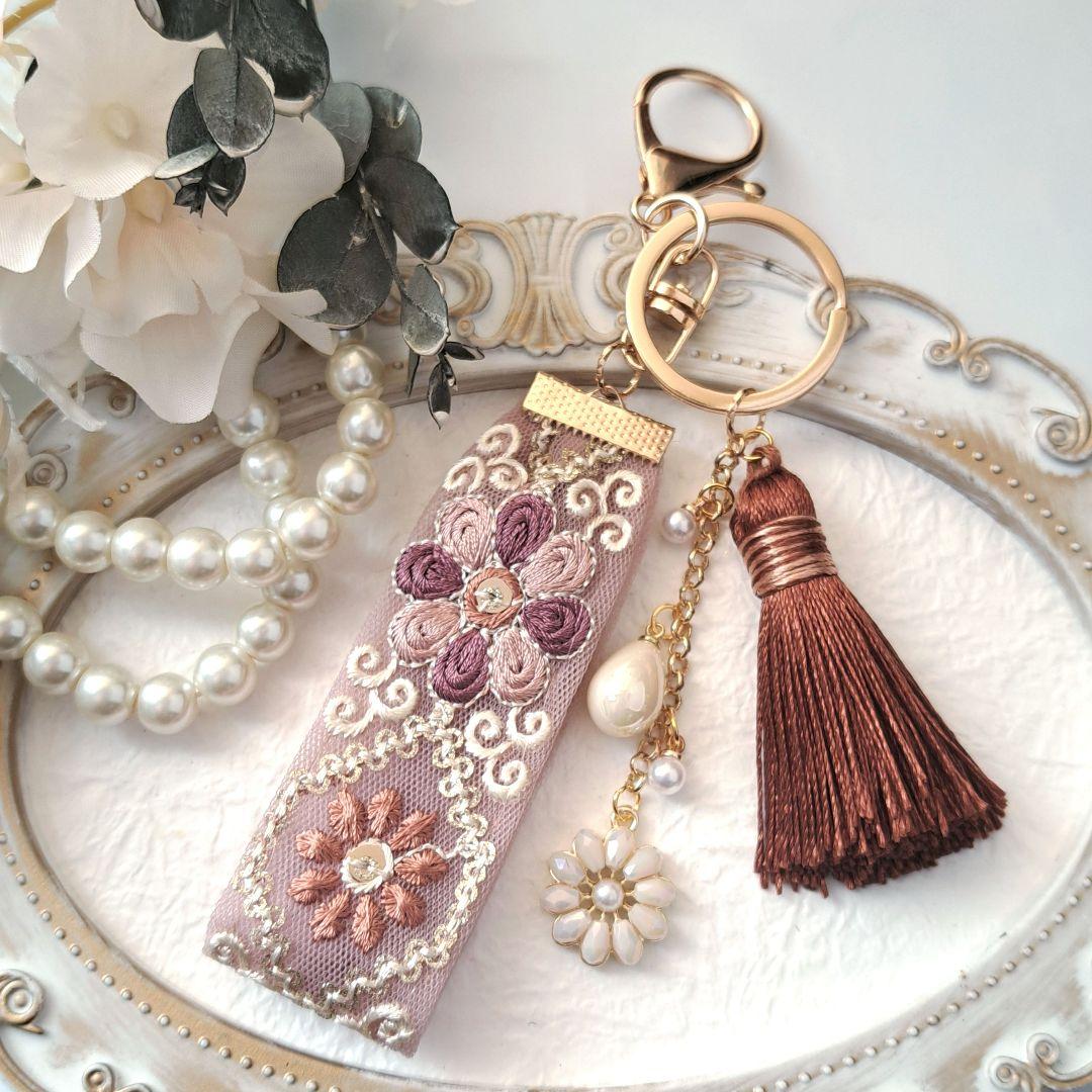 mamerin ♪様お取引中⭐3243⭐❣️大人可愛い華やかアクセ❣️オリジナル