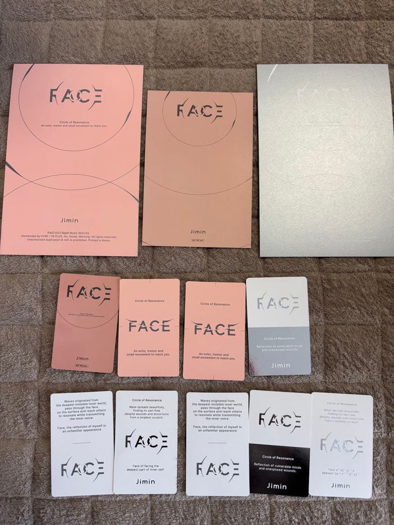 BTS ジミンFACEトレカセット - メルカリ