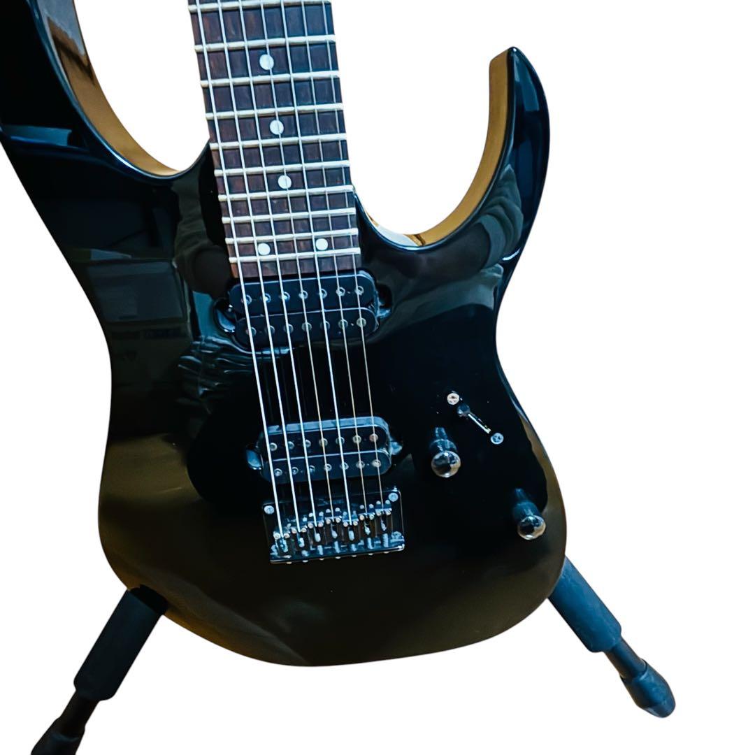 Ibanez RG7421 アイバニーズ ブラック 7弦エレキギター - メルカリ
