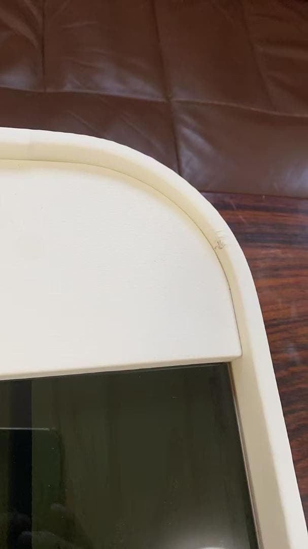 三色変化LEDミラーガラス天板付き訳あり品写真をご確認207-60-04