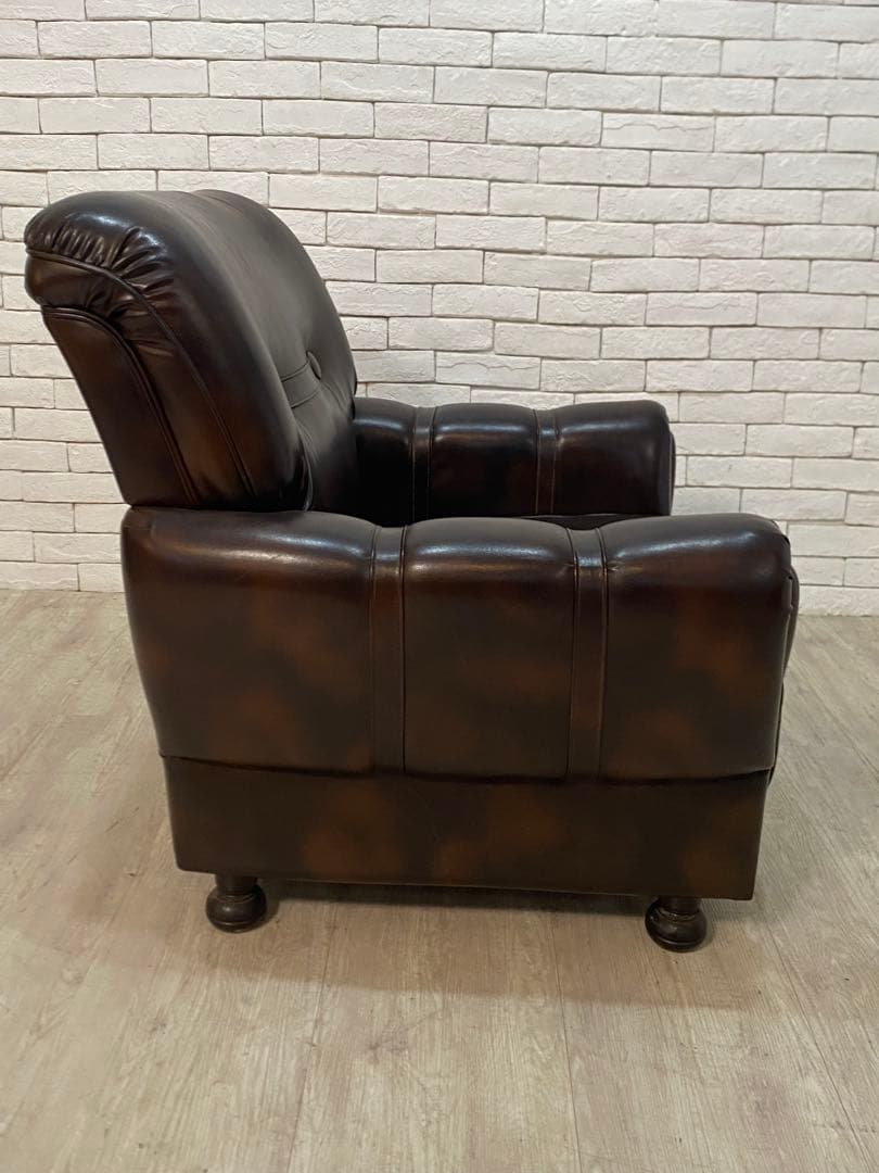 【東京都内23区配送無料】昭和レトロ　ふかふか　1人がけソファー　超美品