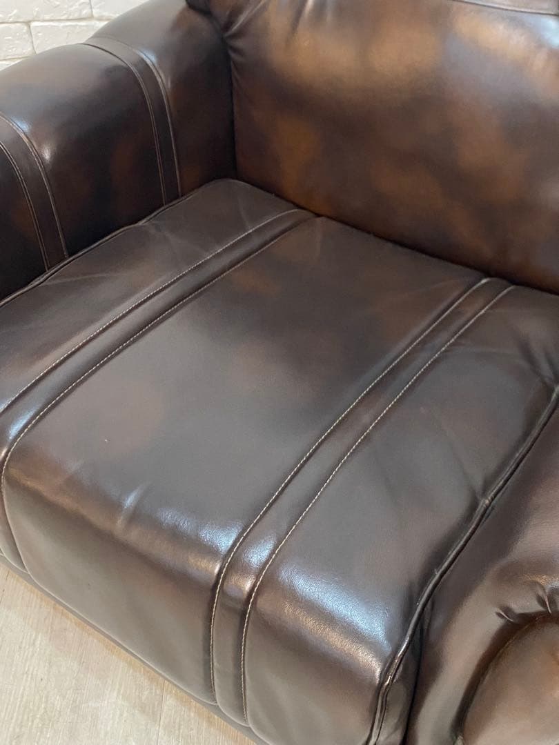 【東京都内23区配送無料】昭和レトロ　ふかふか　1人がけソファー　超美品