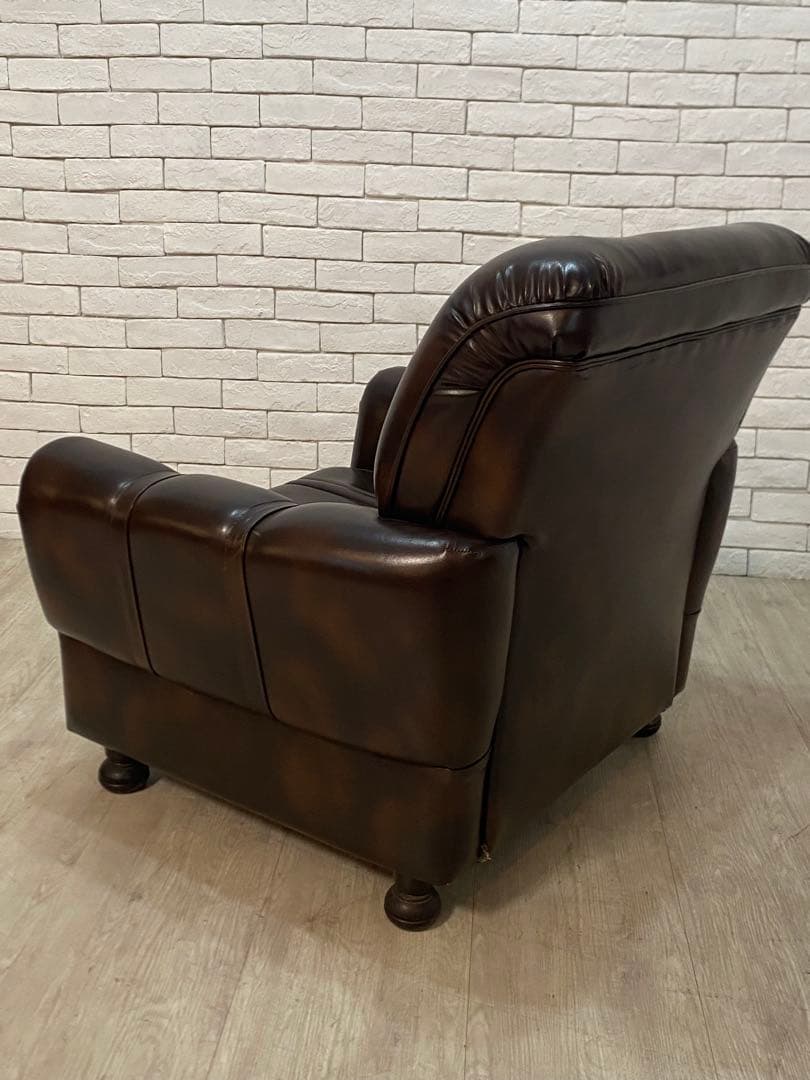 【東京都内23区配送無料】昭和レトロ　ふかふか　1人がけソファー　超美品