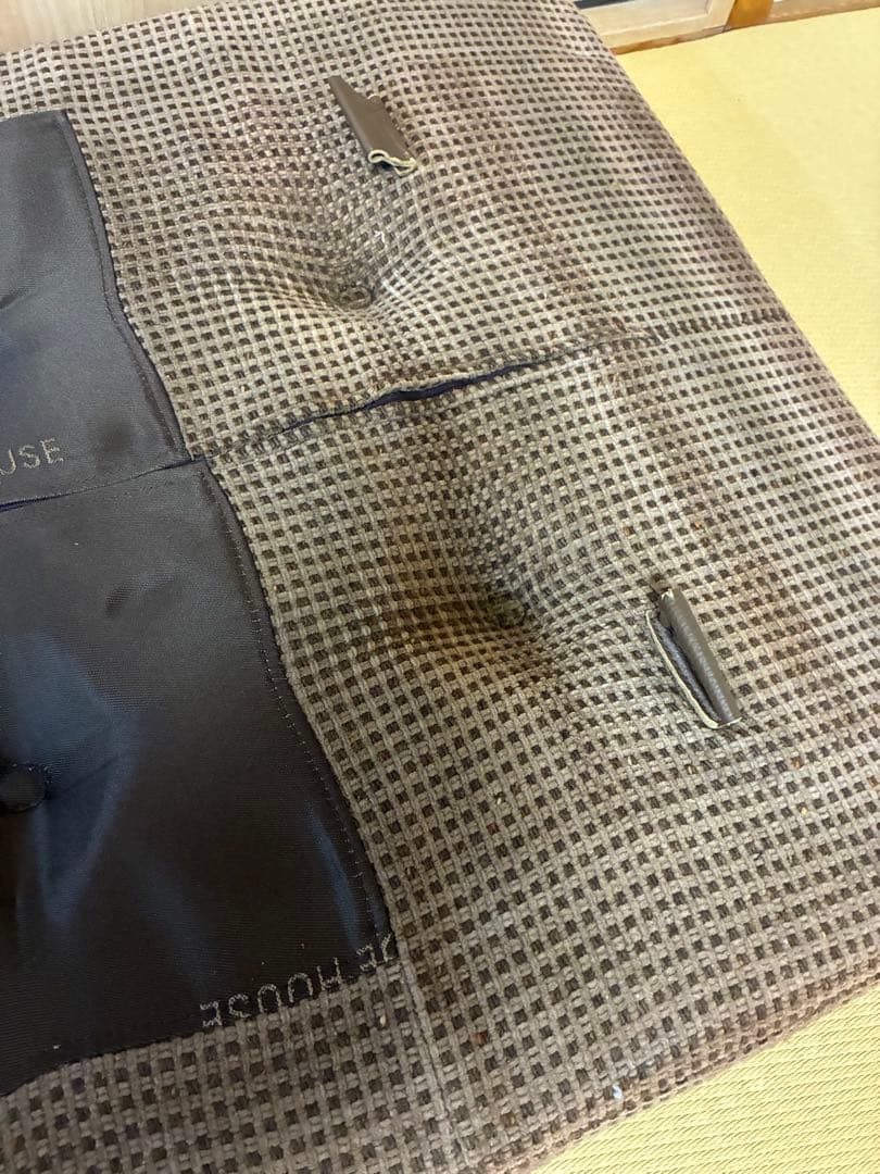 カンディハウス　ソファーベットクッション一式　3人掛け用