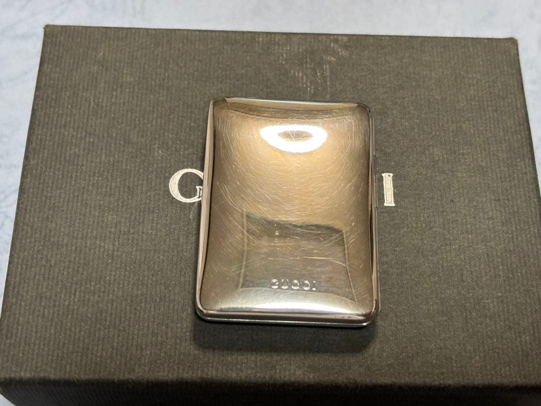 週末特価GUCCI シルバー925 フォトフレーム 二つ折り