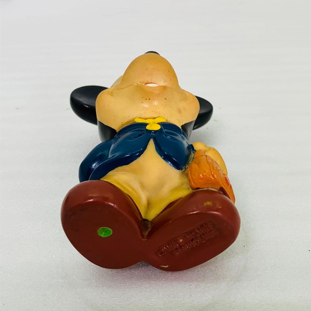 三菱銀行 ディズニー ミッキーマウス 貯金箱 ソフビフィギュア レア