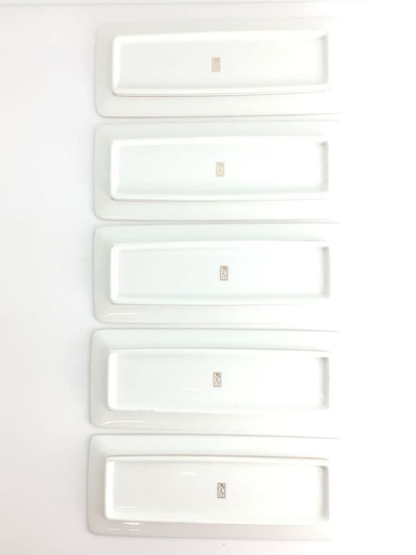 Noritake ハナリンス長皿 5皿 のりたけ 乃りたけ 長角皿 魚皿