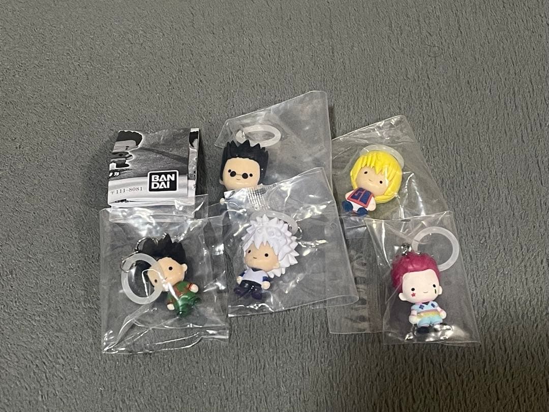 ハンターハンター めじるしアクセサリー 全5種セット