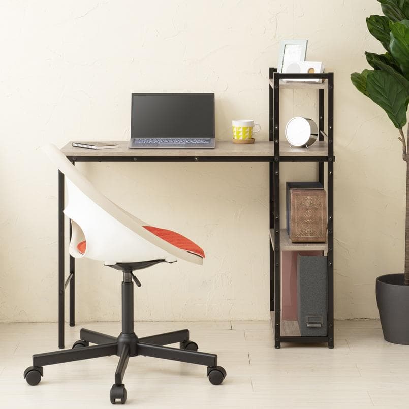 《新品・送料無料》ラック付き4WAYデスク 幅100cm テーブル 机 木製