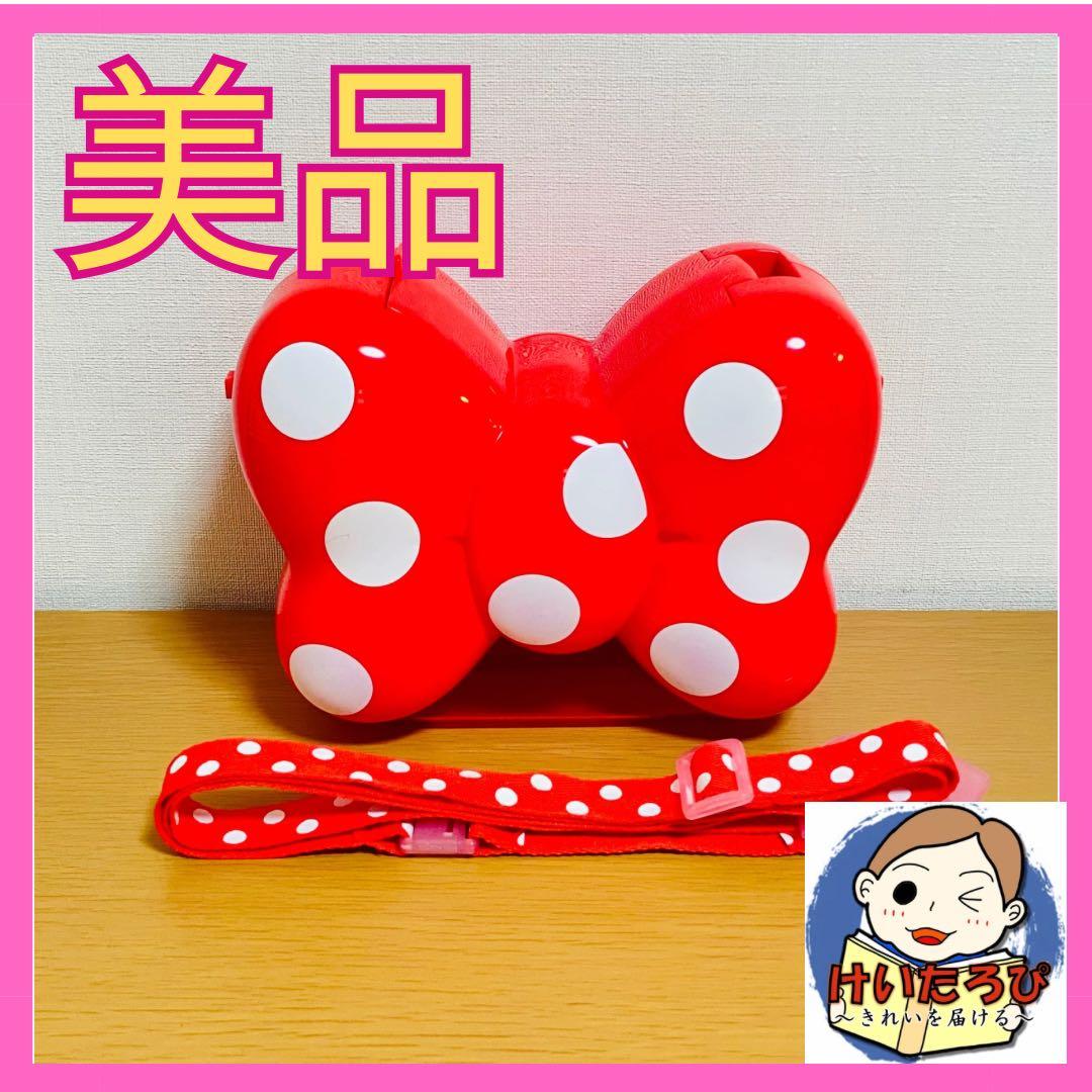 ディズニー ポップコーンバケット ポップコーンケース ミニー リボン